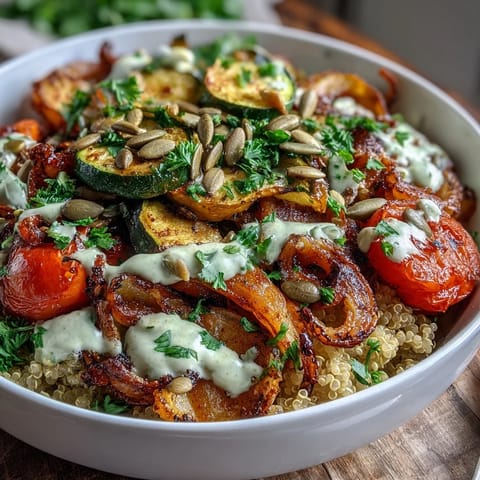 Roasted Vegetable Quinoa Bowl