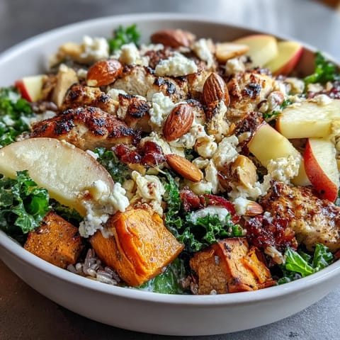 Harvest Bowl with Kale Chicken