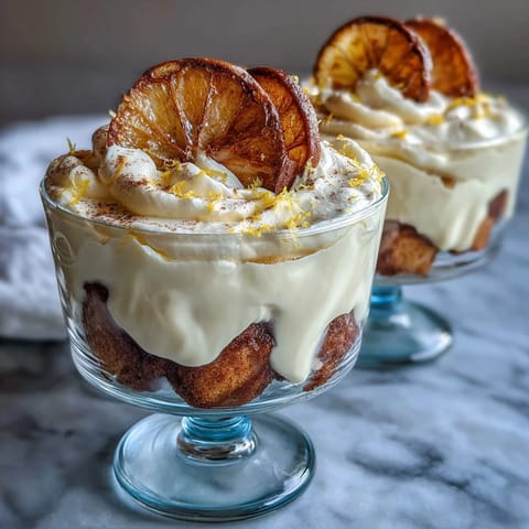 Homemade Limoncello Tiramisu Cups