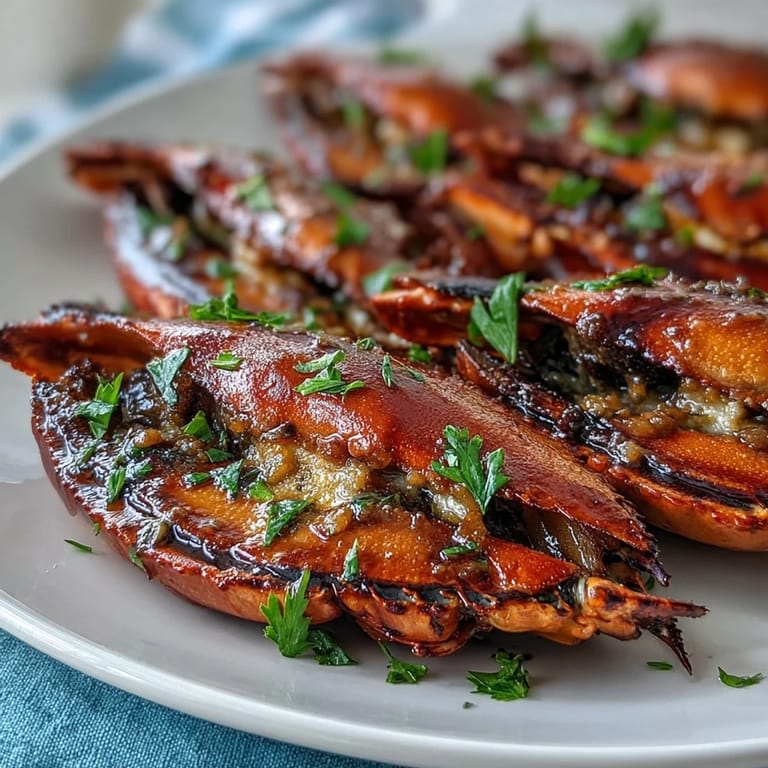 Elegant lemon butter scallops glistening with a silky sauce, served with lemon wedges for a bright finish.