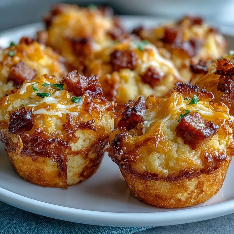 Bite-sized corn dog muffins, a fun summer snack ready for dipping.